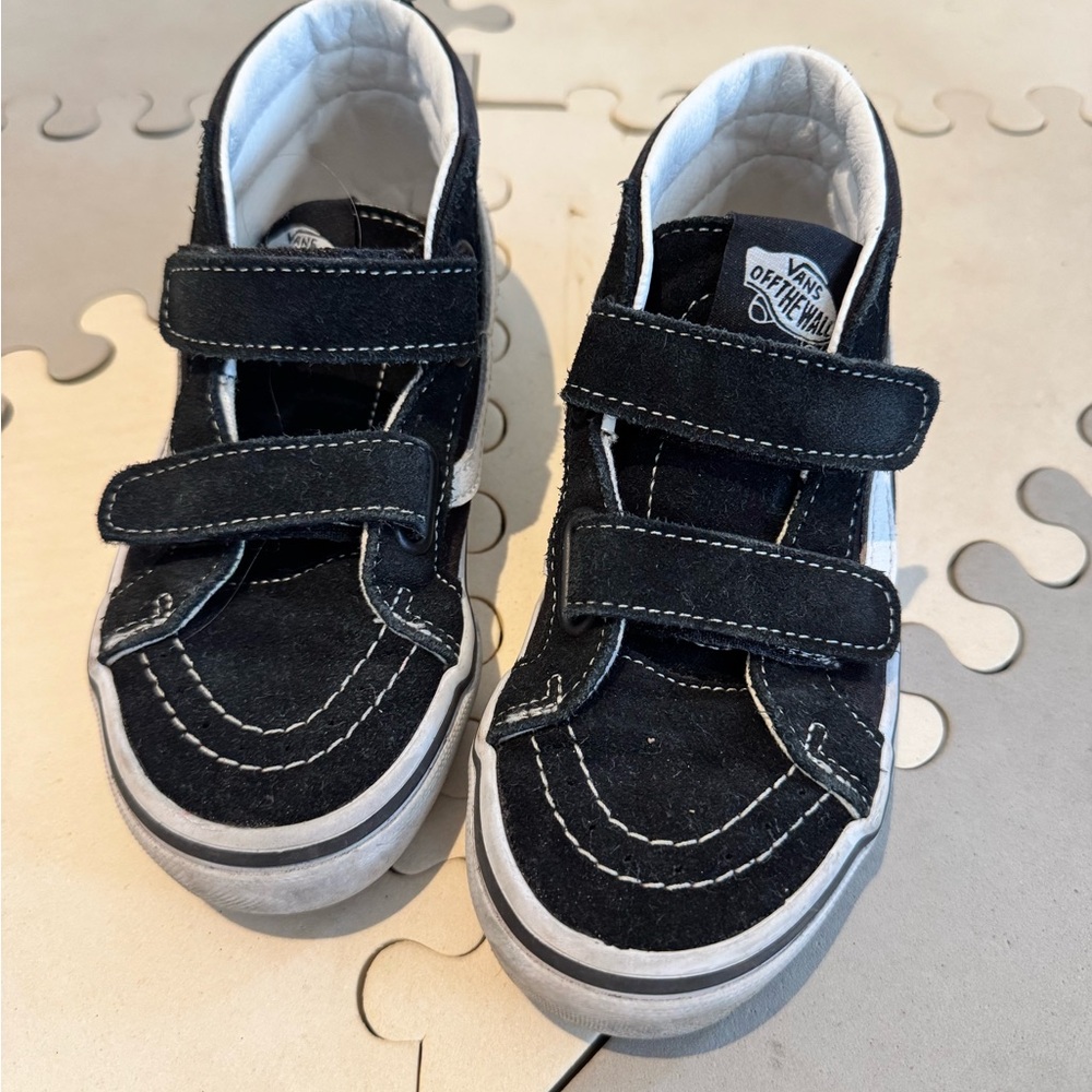 Vans Classic Black and White Shoes